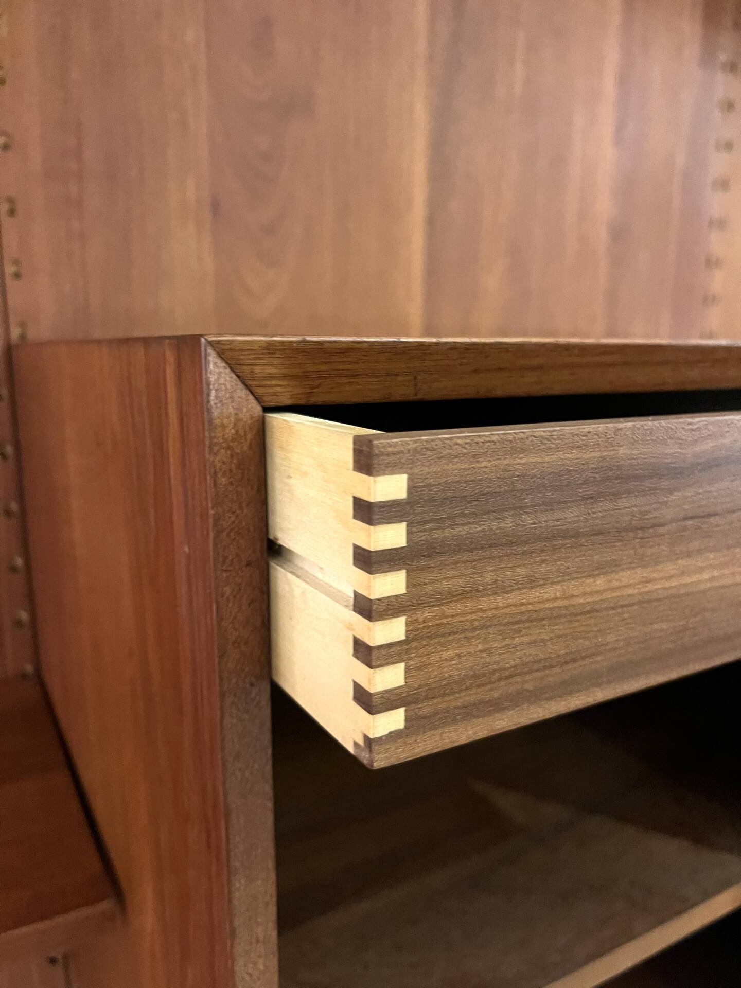 Modular wall shelf by Poul Cadovius, Teak, 1960s