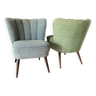 Pair of cocktail armchairs