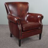 Leather armchair, Lounge Atelier
