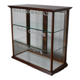 Mahogany Counter Top Cake & Biscuits Shop Display Cabinet, circa 1900