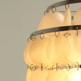 German chandelier in the style of Verner Panton, 1970s.