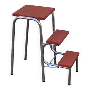 TABOURET Escabeau mi-Haut en Formica - BrocNshop