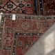 Vintage Hand-Woven Middle Eastern Oriental Hamadan Kamse Rug, 1960s