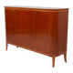 Vintage "Swedish Modern" buffet in mahogany from the 1940s.