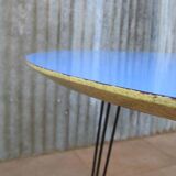 Table round blue imexcotra formica 1950