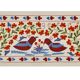 Hand-knotted rug, vintage Turkish rug 50x98 cm