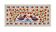 Hand-knotted rug, vintage Turkish rug 50x98 cm