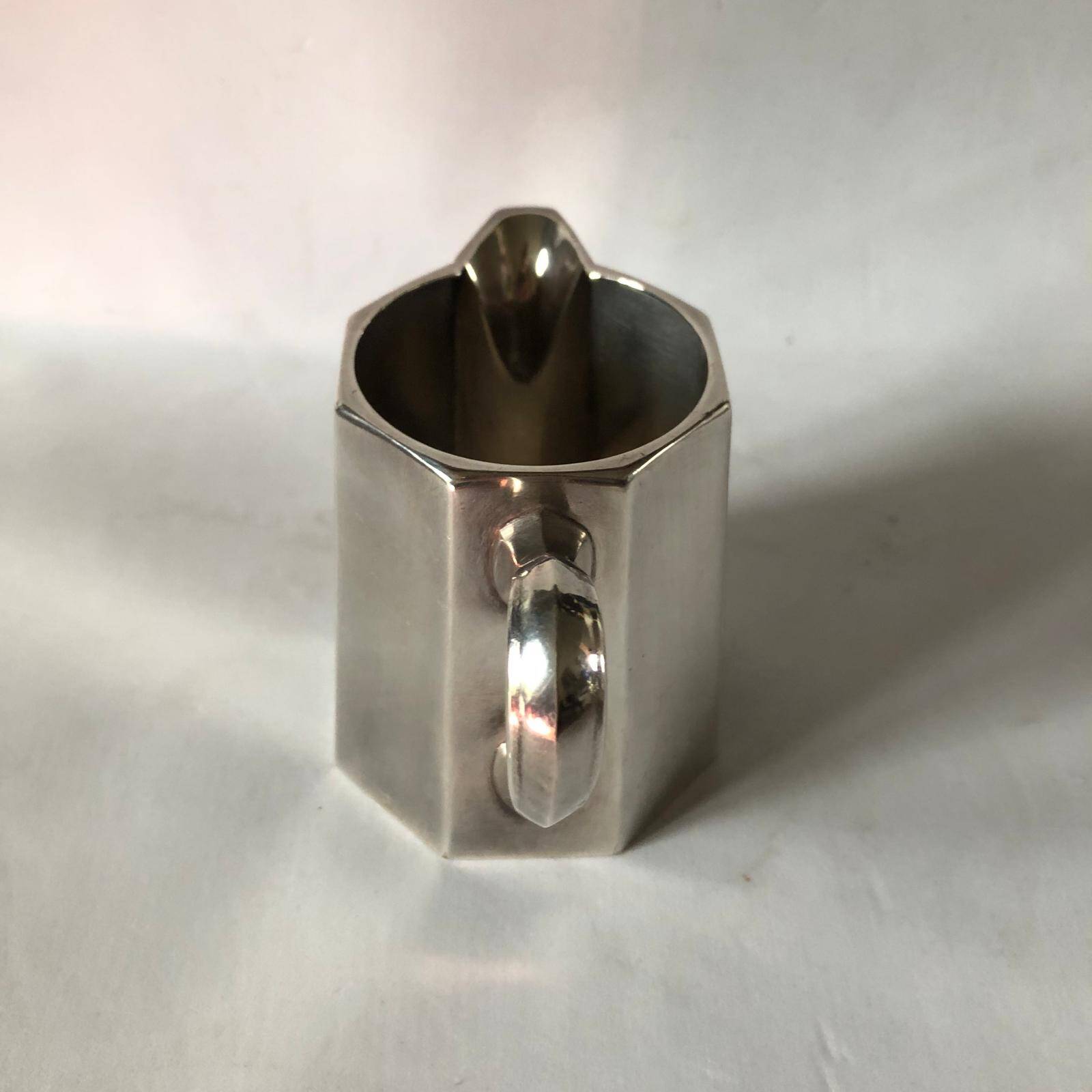 Ercuis silver-plated milk jug