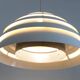 Aluminium Ceiling Lamp by Hans-Agne Jakobsson for Hans-Agne Jakobsson AB Markaryd, 1960s