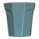 art deco porcelain pot, wall planter, plant pot, cache pot
