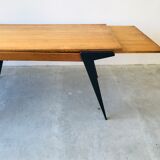 Extendable dining room table, circa 1950