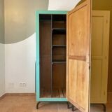 Armoire d'internat turquoise