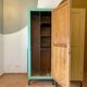 Turquoise boarding school wardrobe