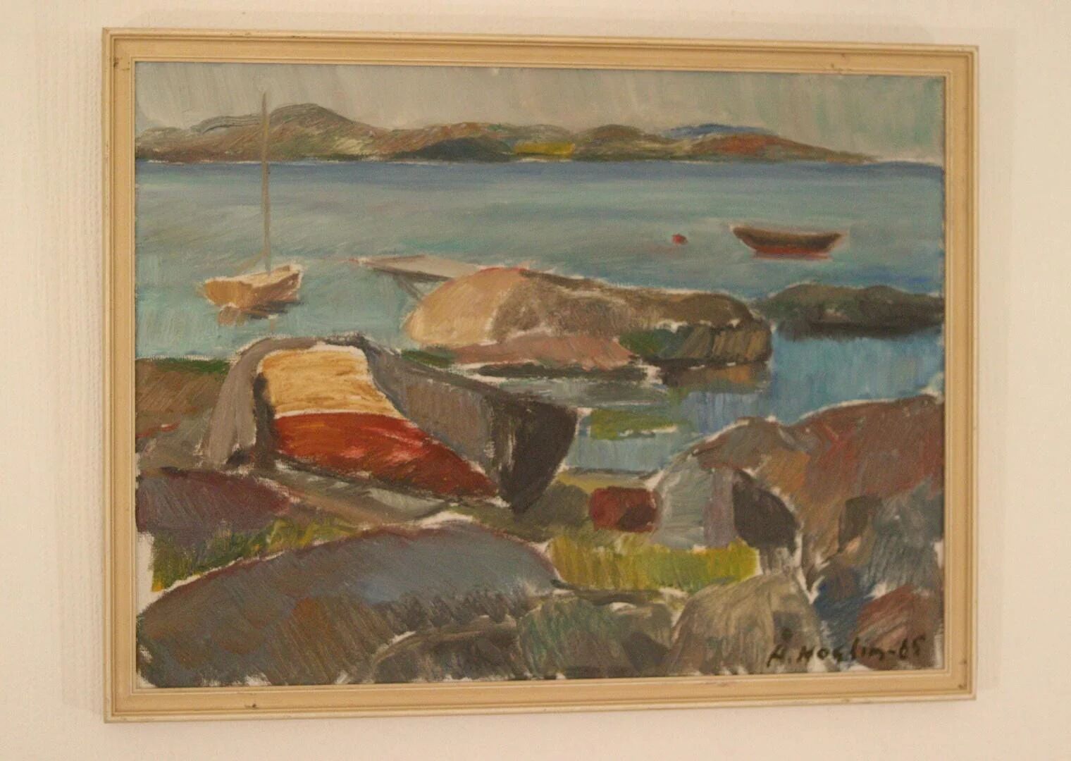 Coastal landscape by B Höglind