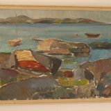 Coastal landscape by B Höglind