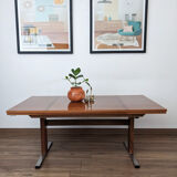 Vintage height-adjustable coffee table