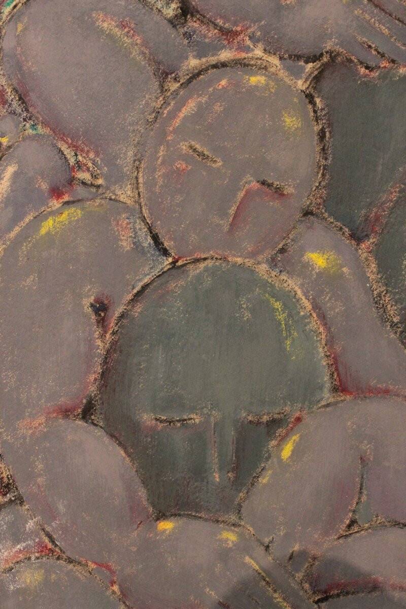 Tableau de Jacqueline Jacquier (1930-2020) - Gouache sur papier