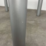 Ligne Roset coffee table, glass, postmodern design, 80s