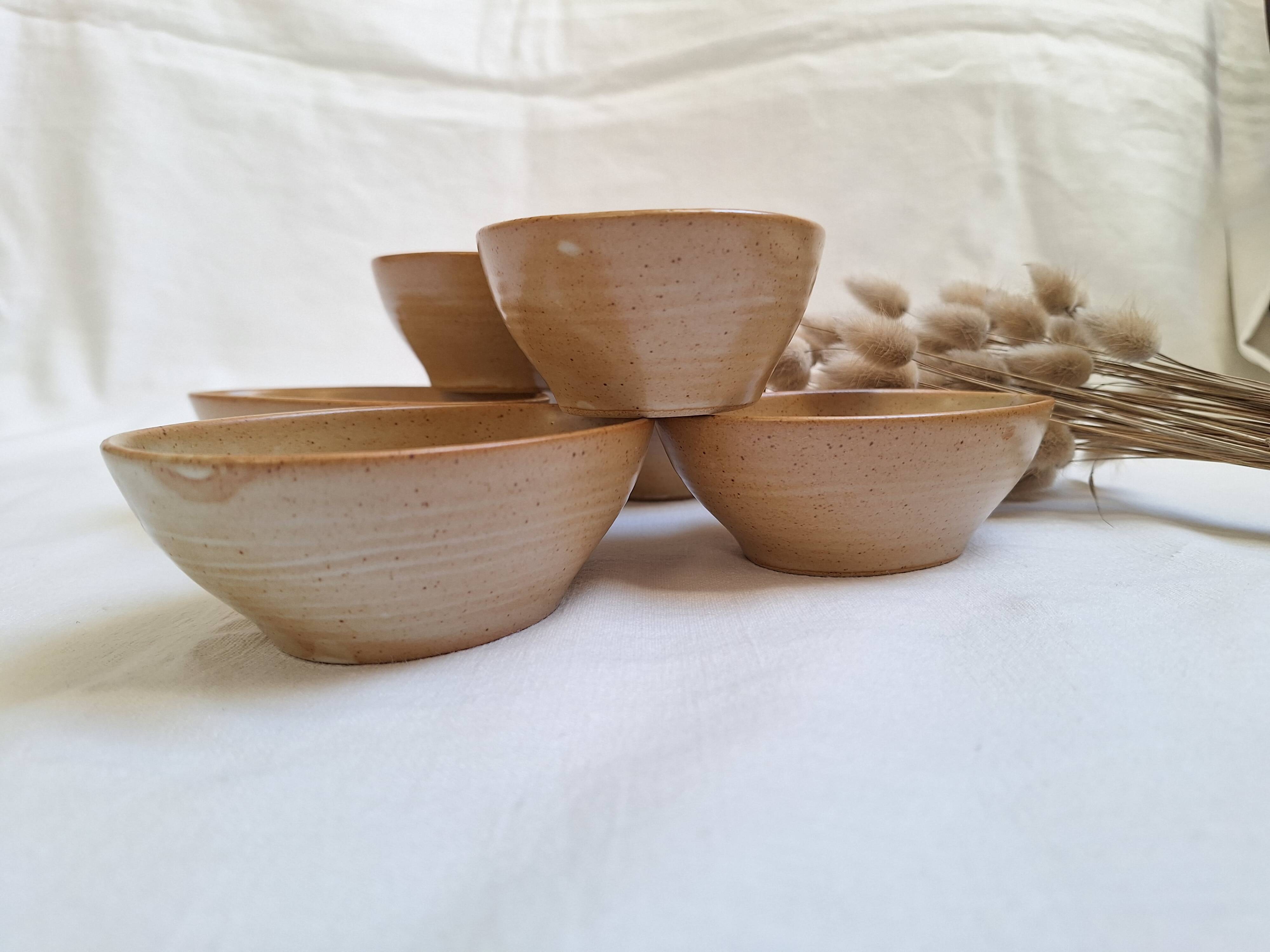 Vintage village stoneware ramekin