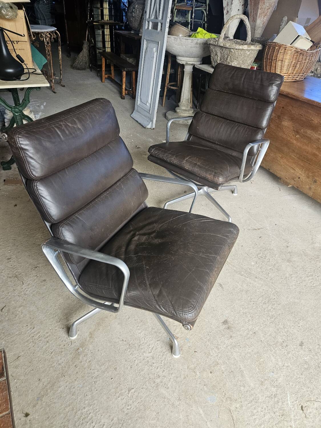 EA216 Soft Pad Chair by Charles & Ray Eames for Herman Miller