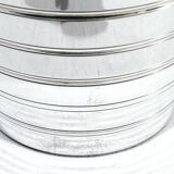 Silver metal white wine bucket