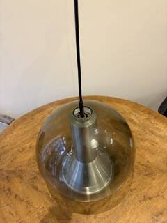 Maxi Globe L Suspension in Smoked Glass – Frank Ligtelijn for Raak Amsterdam