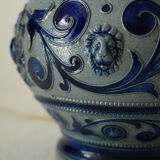 Lamp foot Sandstone blue Alsace/Germany XXth