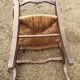 Fauteuil paille rustique