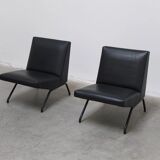 Pair of 'Visiteur' easy chairs by Pierre Guariche for Meurop, 1961