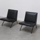 Pair of 'Visiteur' easy chairs by Pierre Guariche for Meurop, 1961