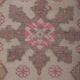 Vintage handmade Turkish rug 135x225 cm