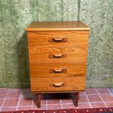 Commode vintage rétro vintage en teck par Austinsuite 1960