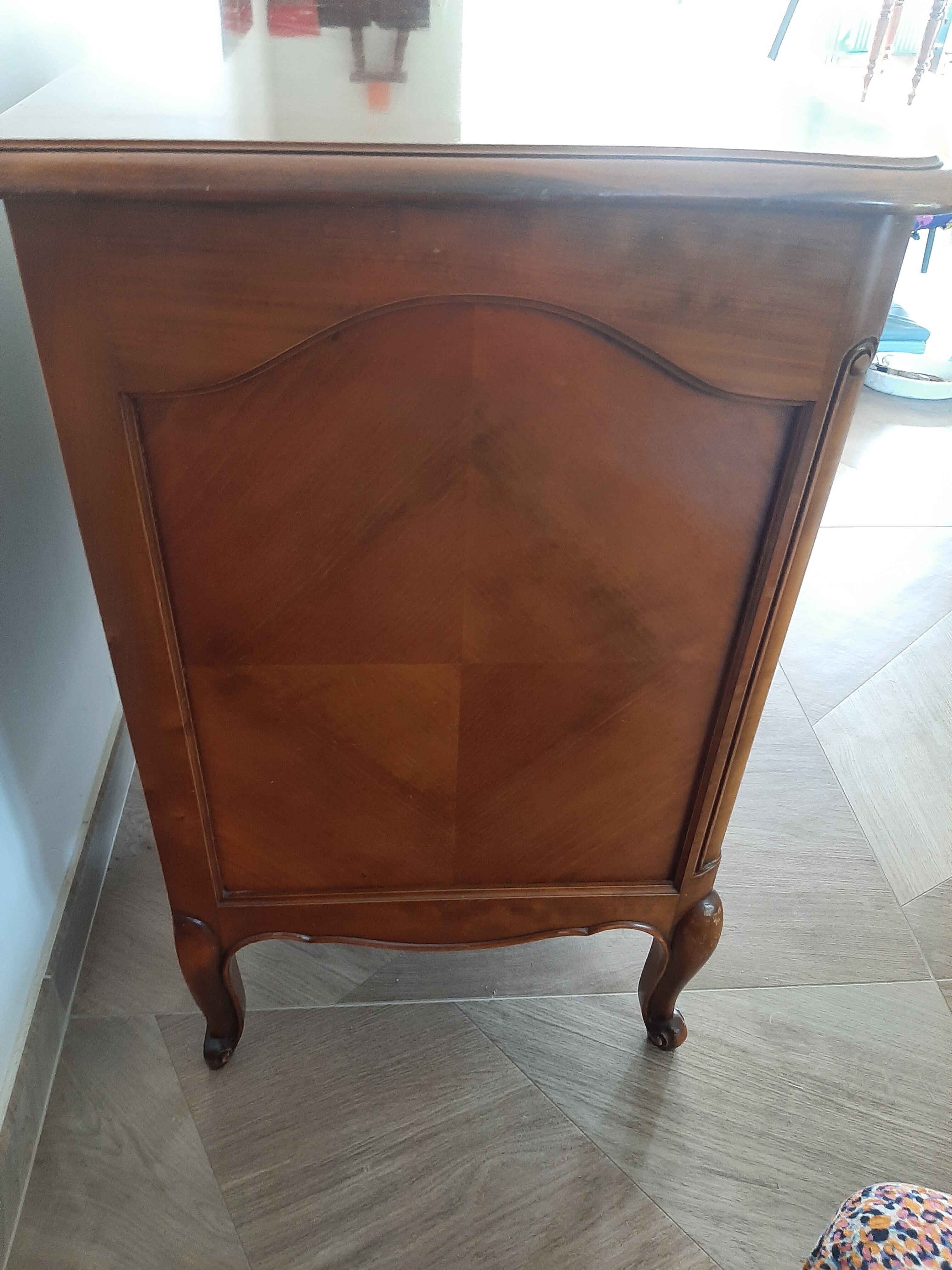 Commode 3 tiroirs style XVI avec 1 serrure