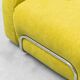 Vintage 1970s green armchair with metal frame – Italian modernist design
