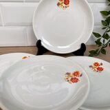 Set of 6 dessert plates Moulin des Loups