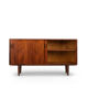Mid-century rosewood sideboard with sliding doors from DR Mobler, 1960s