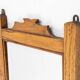 Item Name French Wooden Shaving Cabinet with Mirror, 1890s