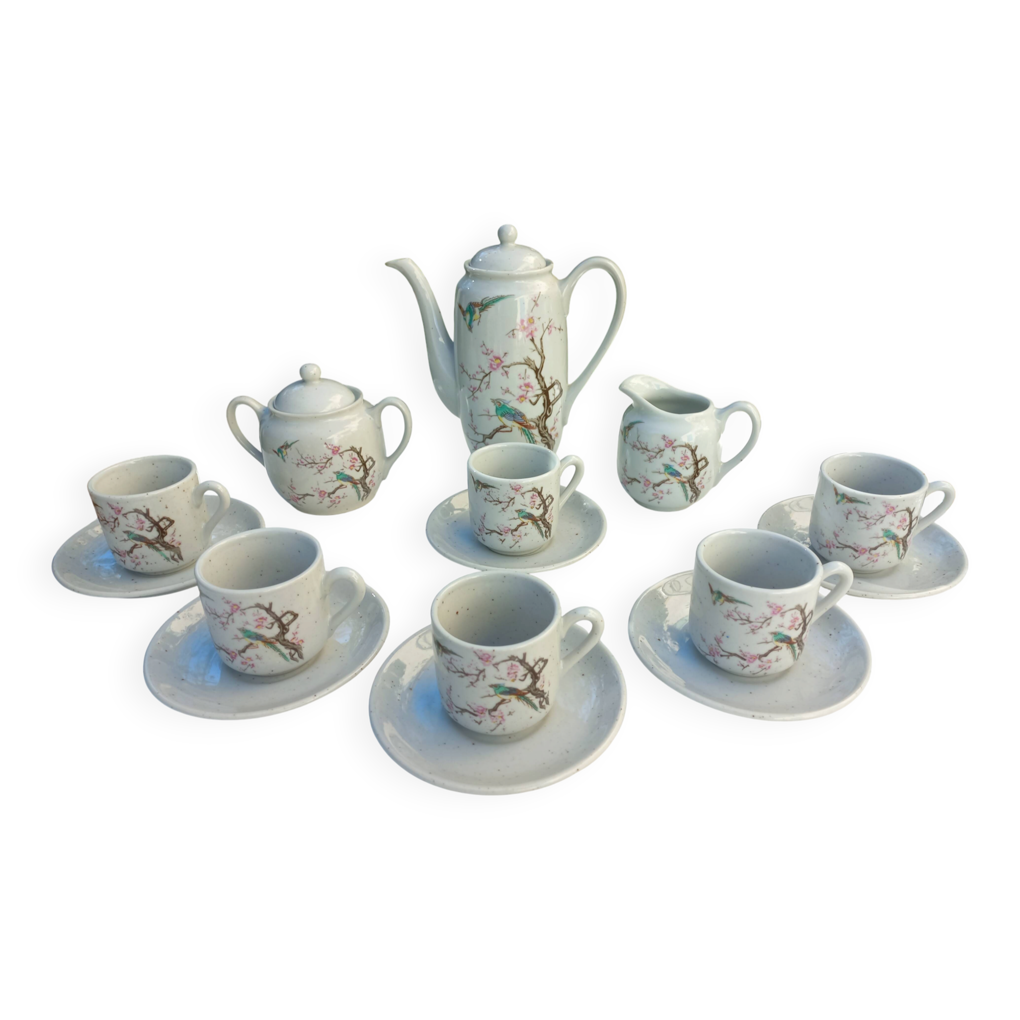 Ceramic coffee set