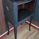 Pair of vintage bedside tables, 60s, Louis XV style, revamped