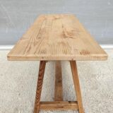 Coffee table workshop trestle Pine