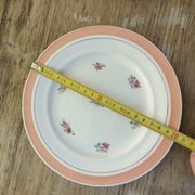 Set of 12 floral dessert plates