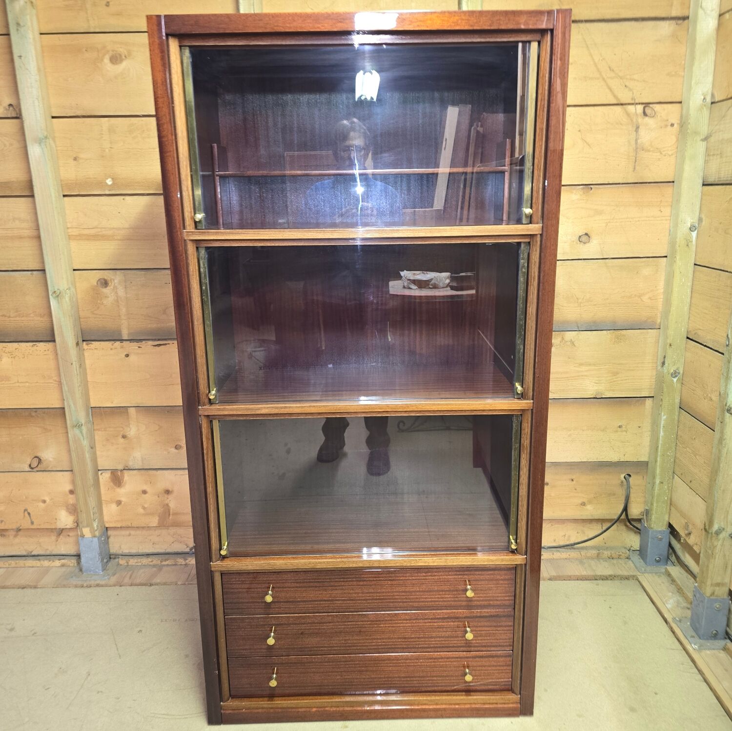 Vintage display cabinet