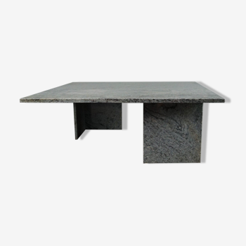 Table basse moderne en granit du milieu du siècle