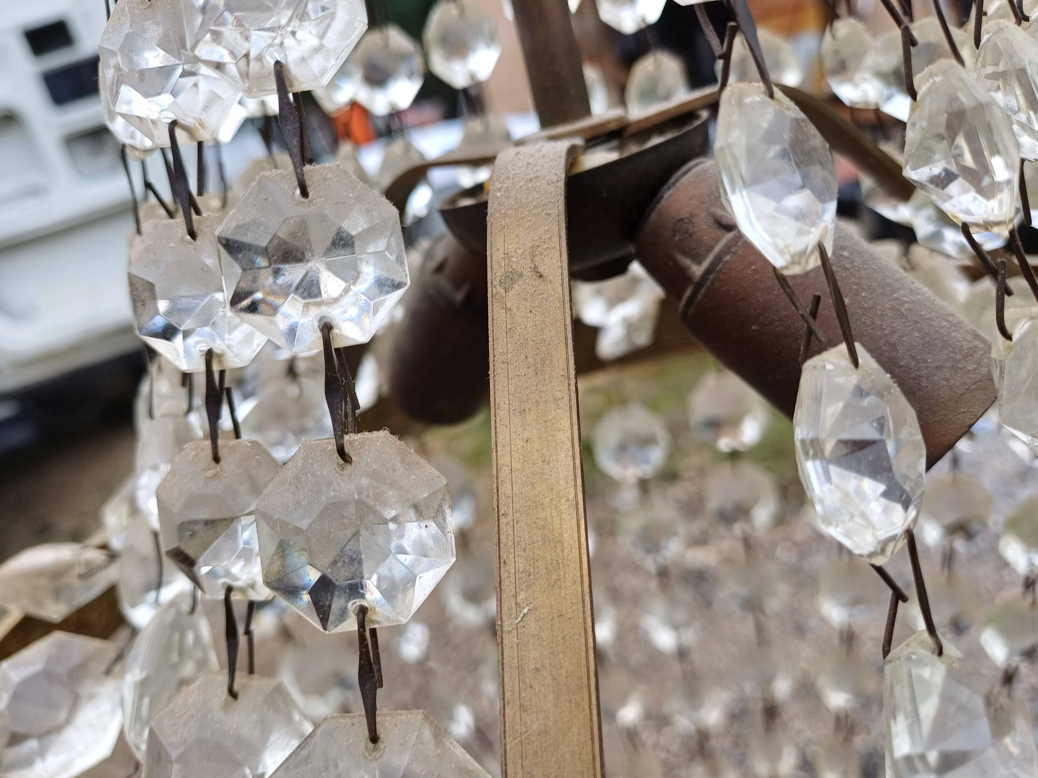 Hot Air Balloon Chandelier with Tassels