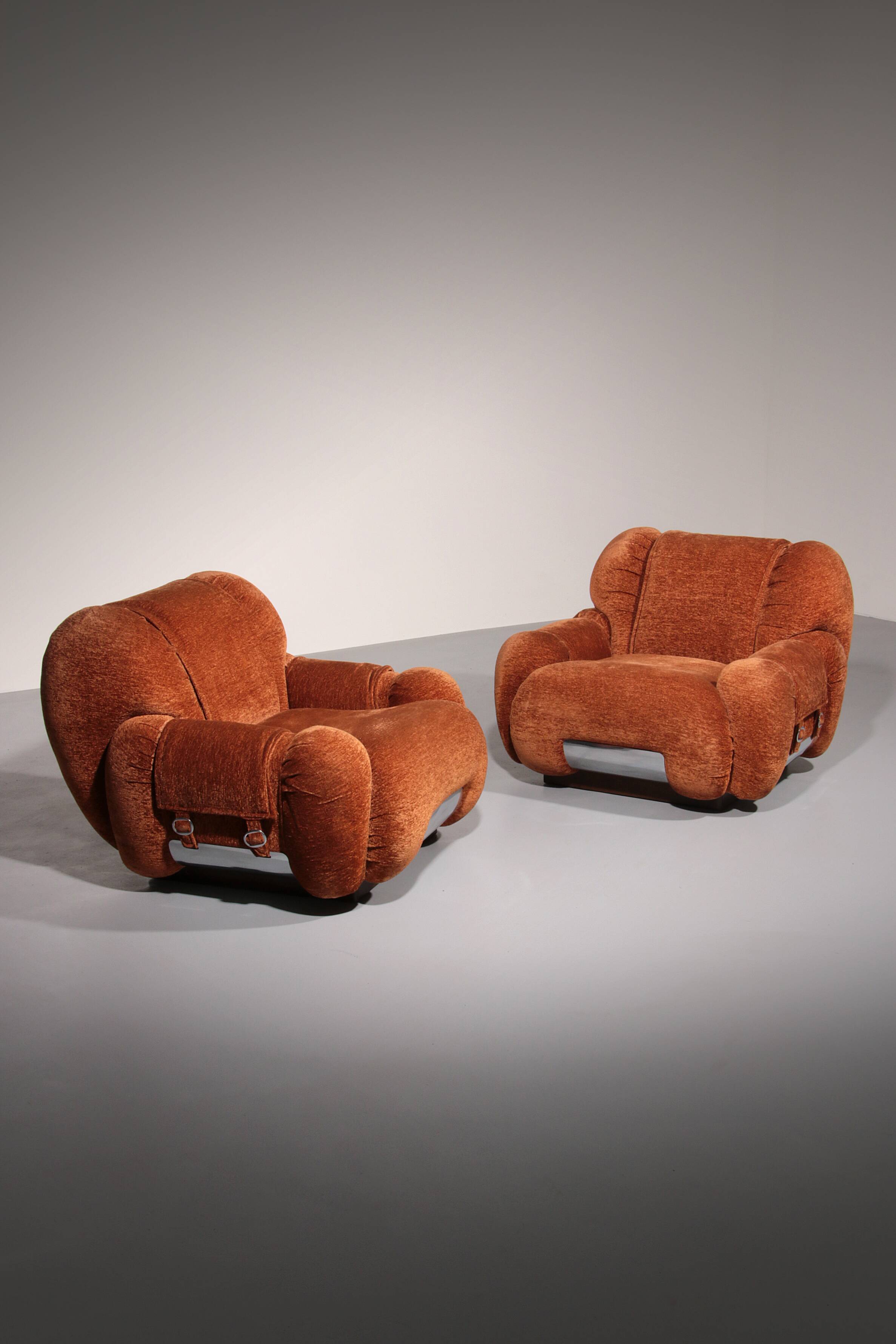 Lounge Chairs designed  from Adriano Piazzesi italy