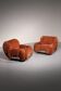 Chaises longues conçues par Adriano Piazzesi Italie