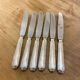 Series of 6 Ercuis dessert knives