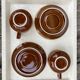 Bistro coffee cups