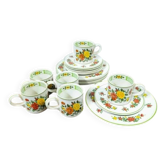 Vintage coffee and tea service "Summerday" Villeroy & Boch 6 sets - 18 pieces