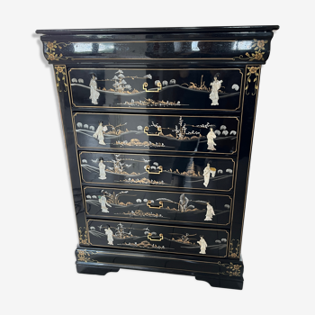 Asian high chest of drawers